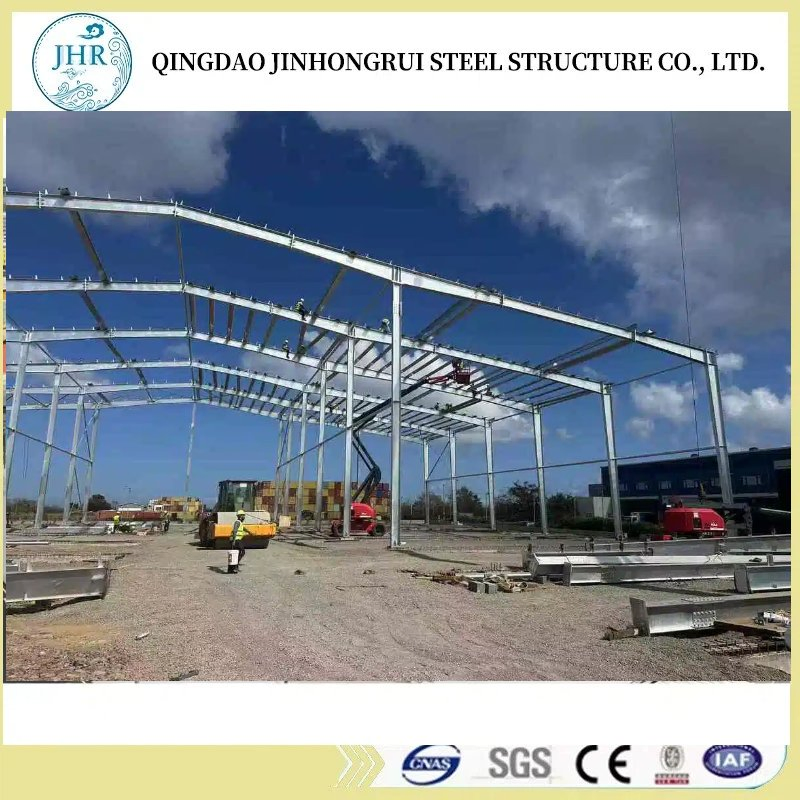 Estrutura Industrial/Comercial Agrícola Prefabricada em Aço Galvanizado de Grande Vão