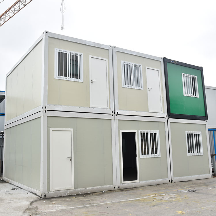 Certificação CE Edifício Modular de Escritório em Contêiner Plano Móvel