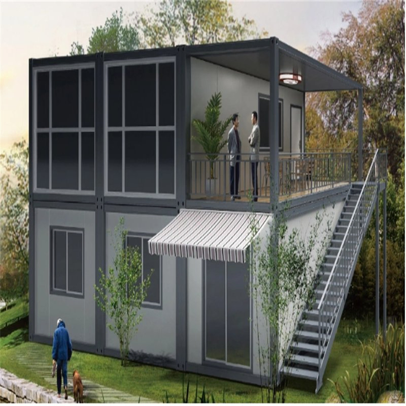 Casa Modular de Contêiner de Pacote Plano da Fábrica da China para Projeto de Construção de Infraestrutura Turística do Governo com CE ISO 20FT 30FT 40FT