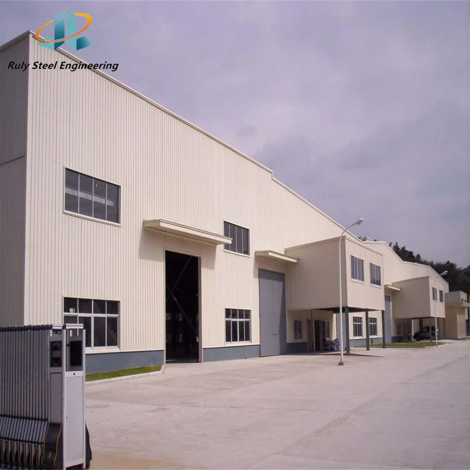 Edifícios Prefabricados Armazém Estruturas de Aço Prefabricadas Centros Comerciais