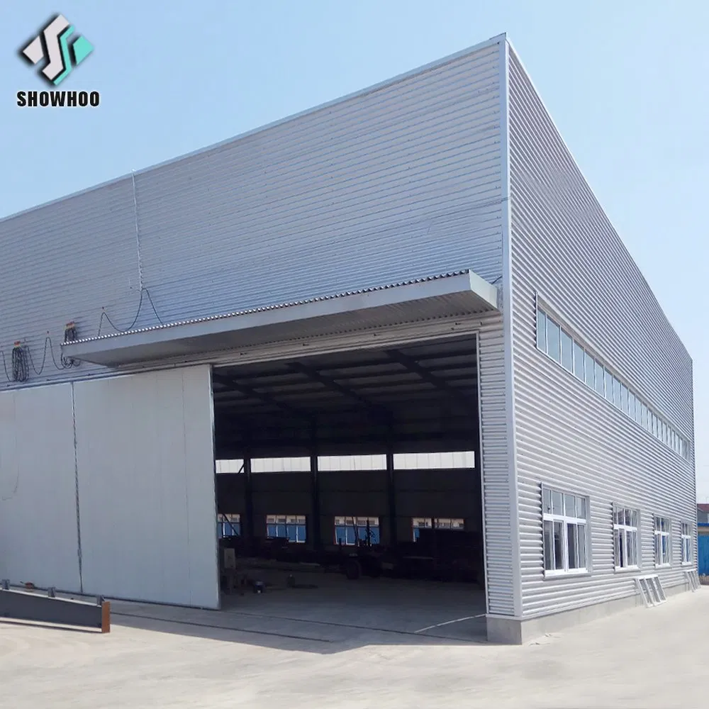 Edifício Comercial de Estrutura de Aço Prefabricada Personalizada de Alto Desempenho com Estrutura de Aço