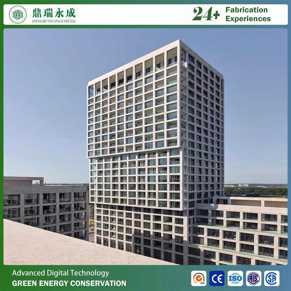 Entrega Rápida Design Gratuito Estrutura de Aço Prefabricada Material para Edifício de Múltiplos Andares com Preço Mais Baixo