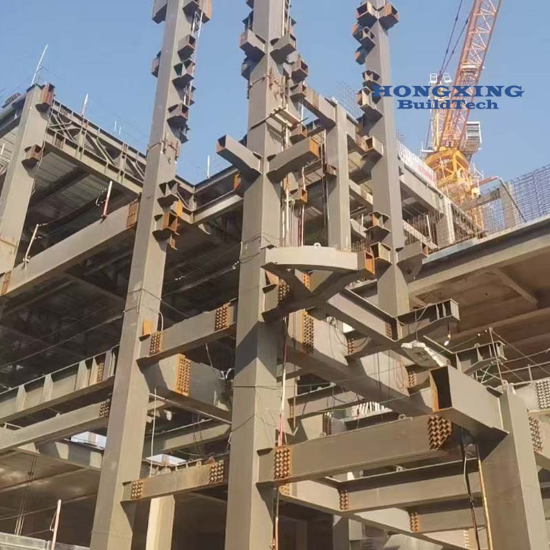 Kit de Construção Modular de Edifício de Escritório com Estrutura de Aço Pré-Fabricada Instalação Rápida Edifício Comercial Pré-Engenheirado