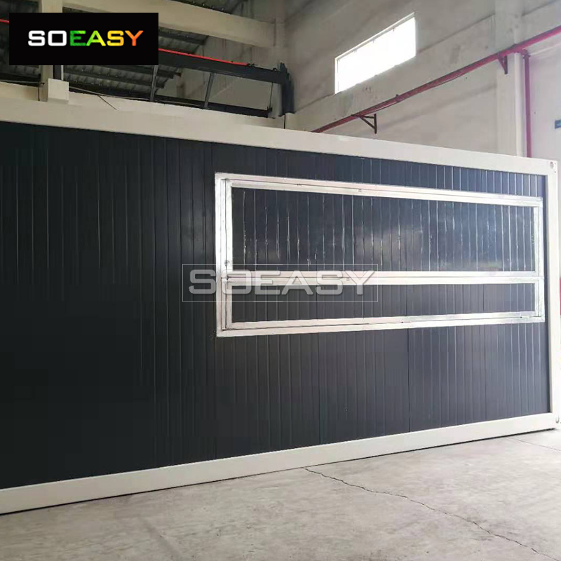 Casa Modular de Trabalho em Pacote Plano de Alta Qualidade, Hotel Container Prefabricado Portátil