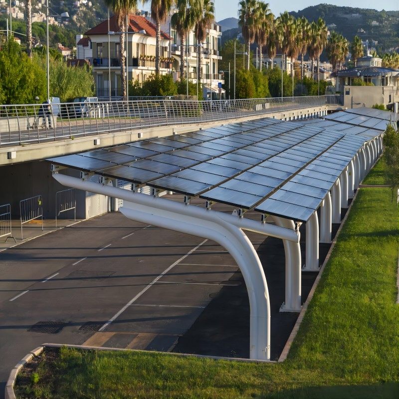 Construção de Aço Sustentável com Painéis Solares Montados no Telhado (XGZ-Z282)
