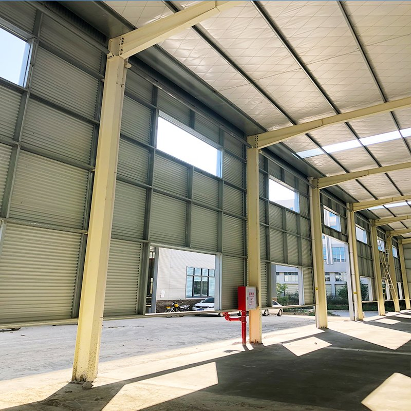 Construção de Estrutura de Aço em Portal para Armazém Comercial Prefabricado, Oficina Industrial Fabricada, Escritório Prefab, Galpão de Metal para Fazenda