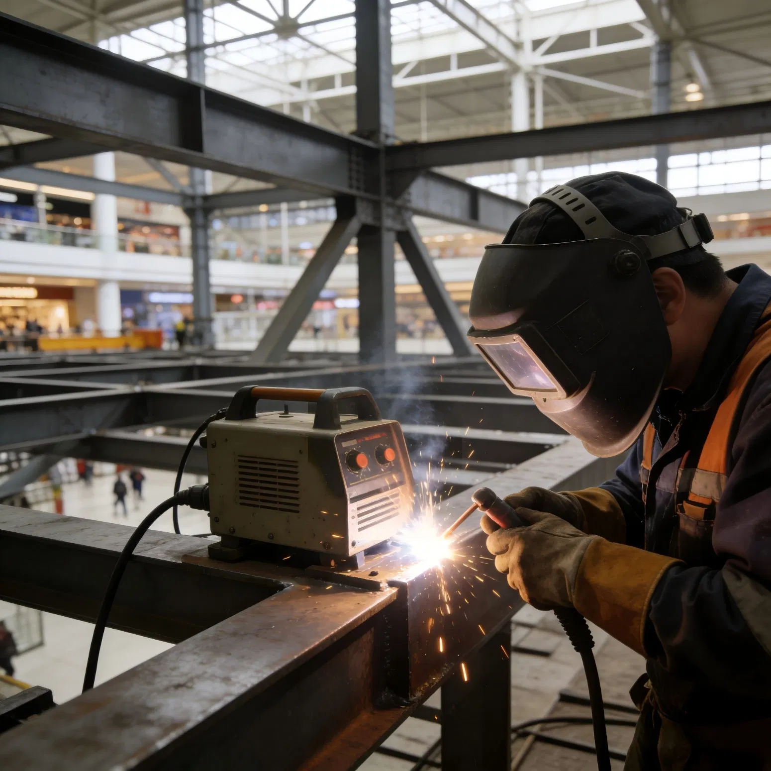 Solução Sustentável de Estrutura de Aço Comercial para Desenvolvimentos Comerciais Urbanos