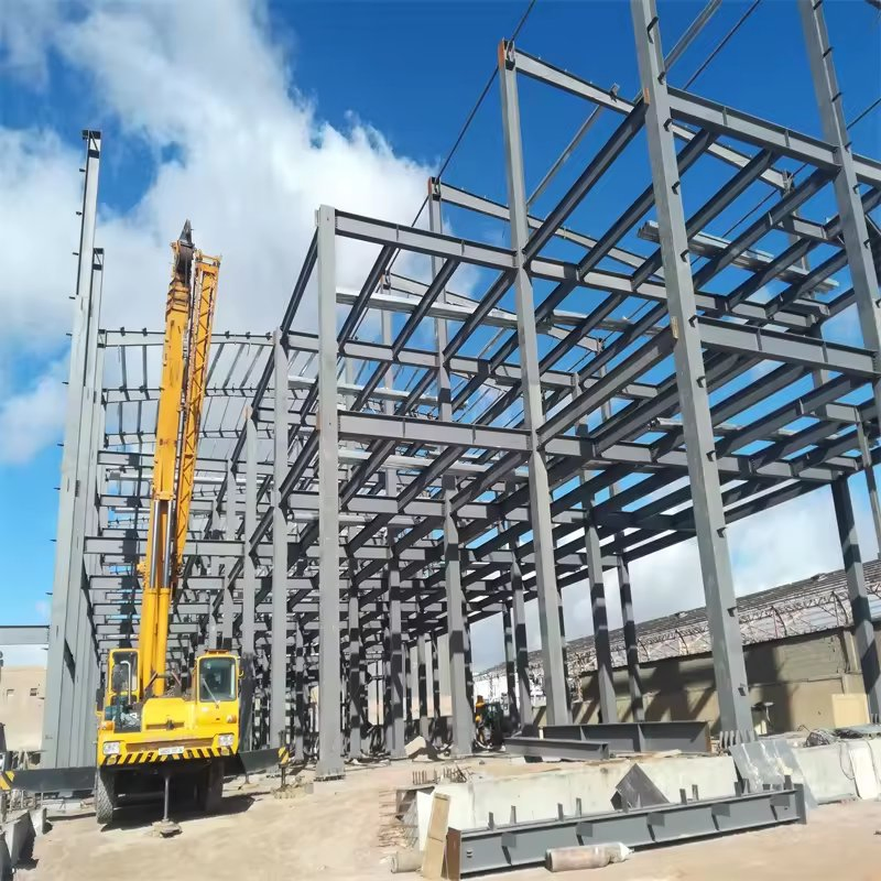Edifício Comercial de Estrutura Modular em Aço Escritório Prefabricado com Serviço de Orientação de Construção