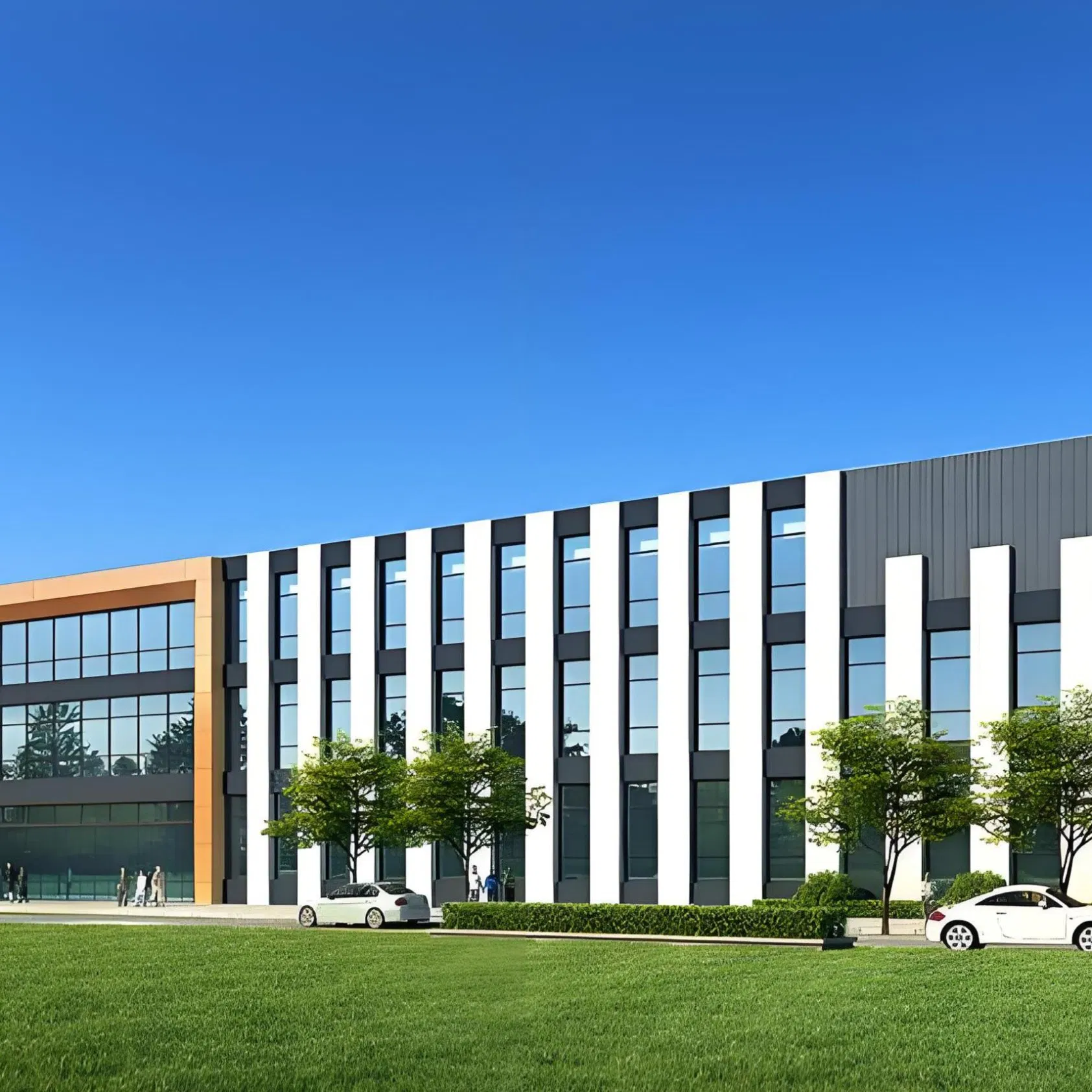 Edifício Comercial de Vários Andares, Shopping Mall, Hotel, Estrutura de Aço, Edifício Modular