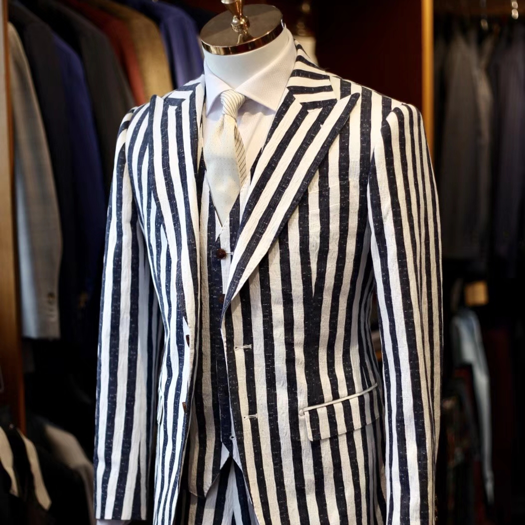 Luxury Men's Wedding Suits Plus Size Pants Suits Formal Man Business Suit