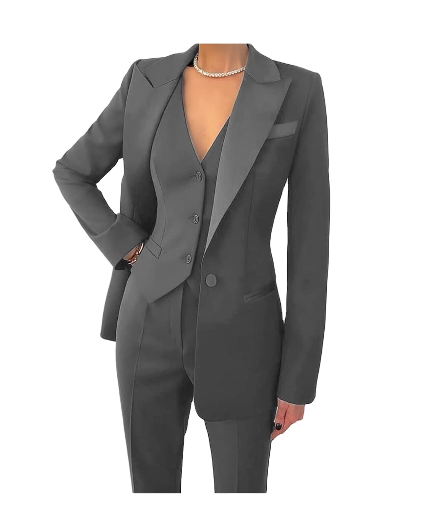 Hot Sale Women Office Suit Comfortable Long Sleeve Casual Fashion Plus Size Office Work Business Wedding Suit 2026