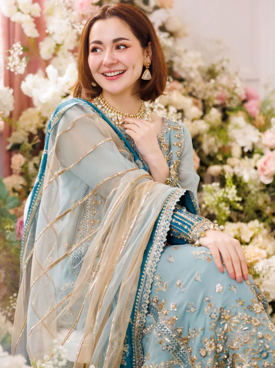 Luxury Chiffon Collection 3 Piece Suit &ndash; Unstitched / Stitched Designer Formal Wear for Women