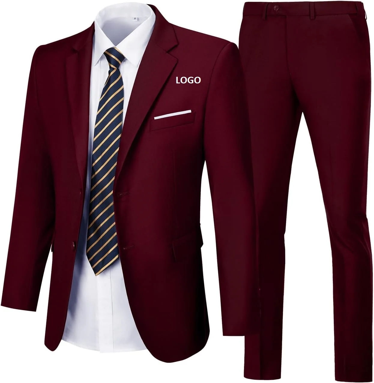 Elegant Texture Suit For Man 3 Piece Outfit With Subtle Pattern Streamlined Vest And Pants Created For Parties Interviews