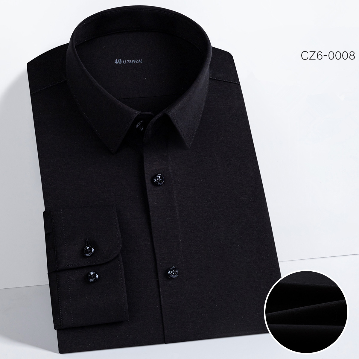 OEM ODM Black Grey Gray Minimalist Waterproof Lightweight Business Suits New Product Explosion With Reply Quickly Man Shirt