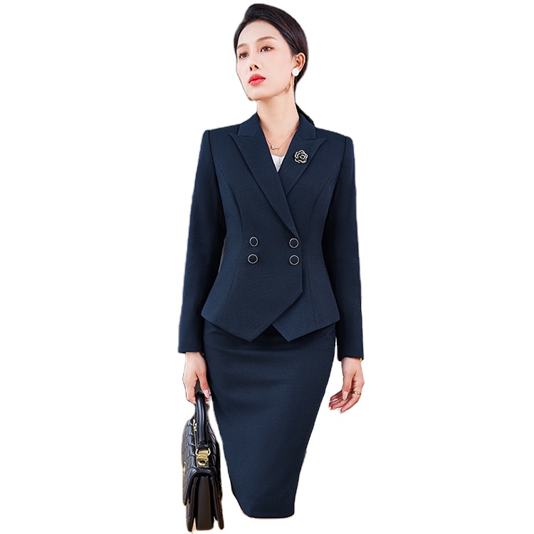 Autumn and Winter Women's Suits &amp; Tuxedo Office Ladies Business Suit Formal Office Ladies blazer Suit Office Wear
