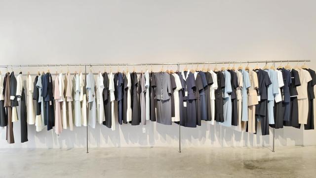 Showroom and final storage organization showcase at corporate office