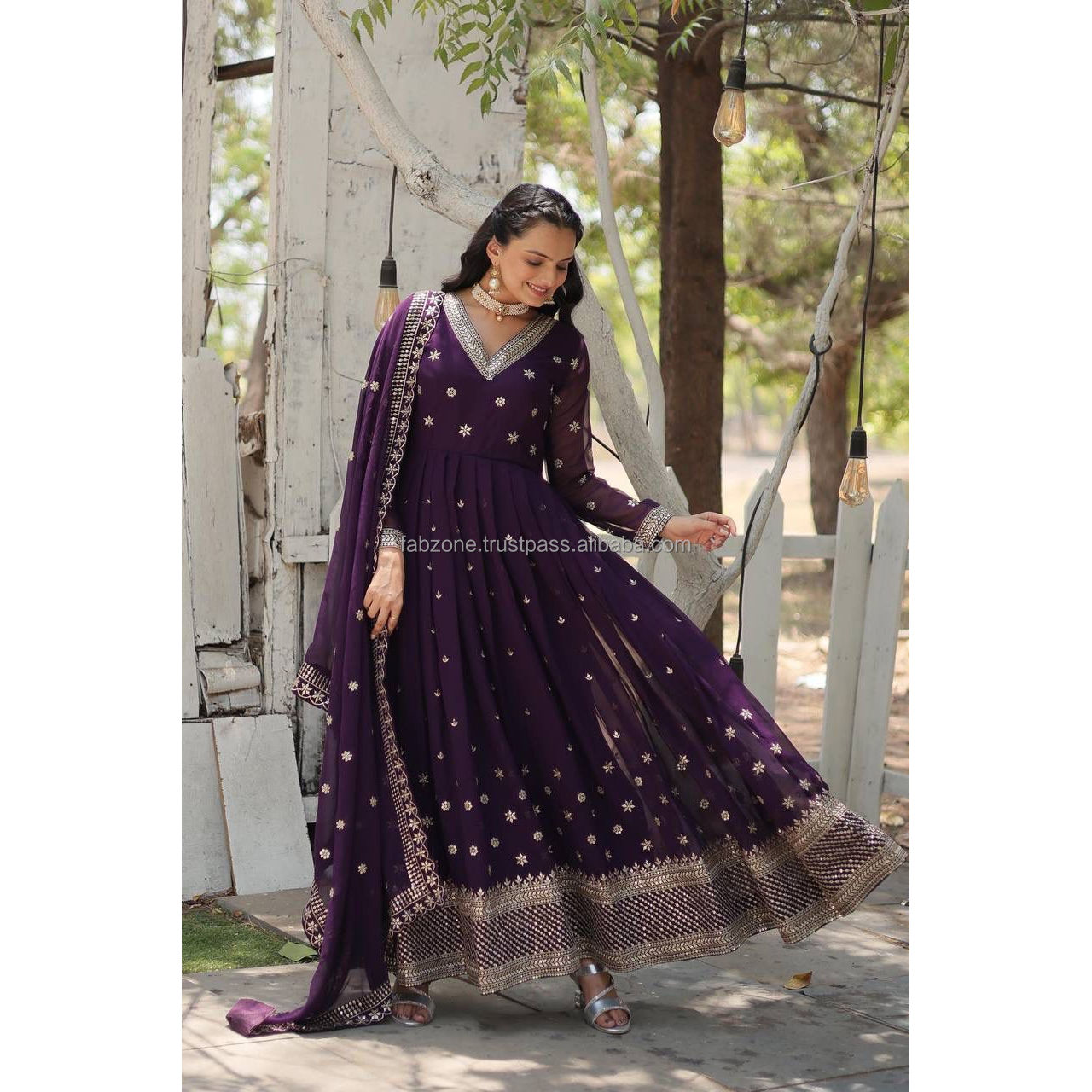 2024 GOWN-WITH-DUPATTA COLLECTION Modest Evening Anarkali Suits for Weddings Festivals Enhance Your Style Epitome