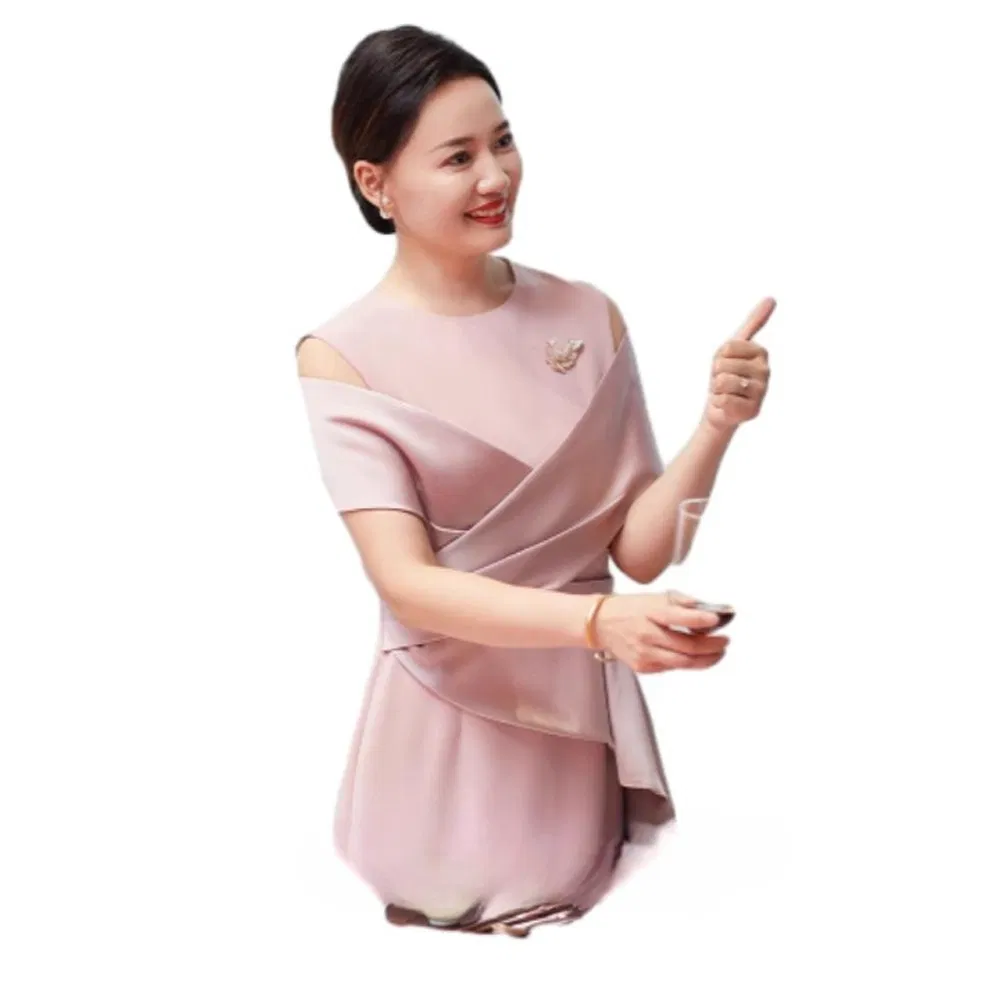 Modern Stylish Mob Attire 2025 Wedding Banquet MIDI Dress Elegant Special Occasion