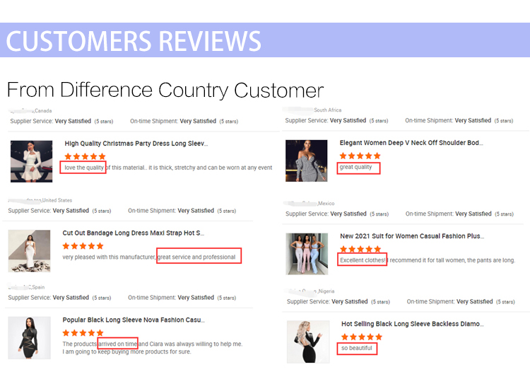 Customer Praise Details