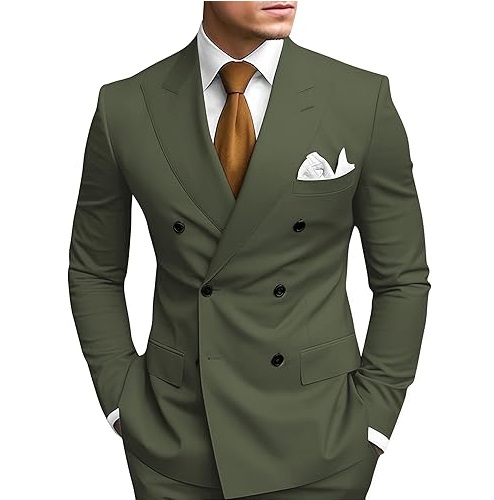 Breathable Classic Mens Suits Slim Fit 3 Piece Blazer and Pants Men Suit Tuxedo Set for Wedding & Party Dress Luxury Men Suits