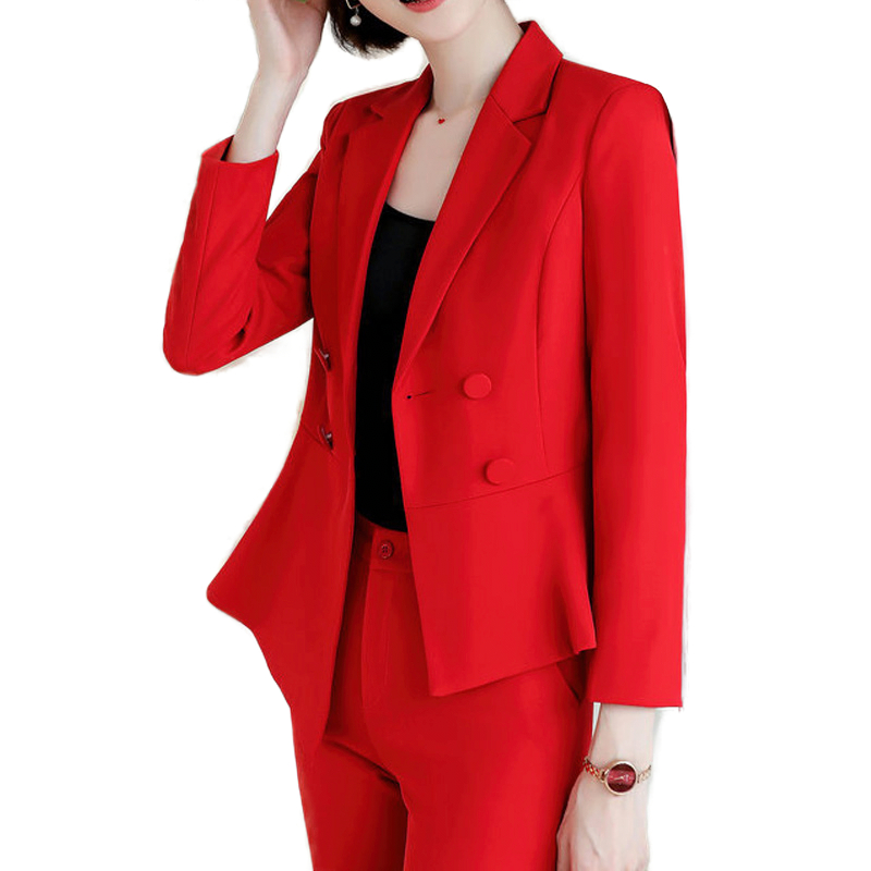 Hot Seller Small Folding Suit Cotton Formal Blazers for Women