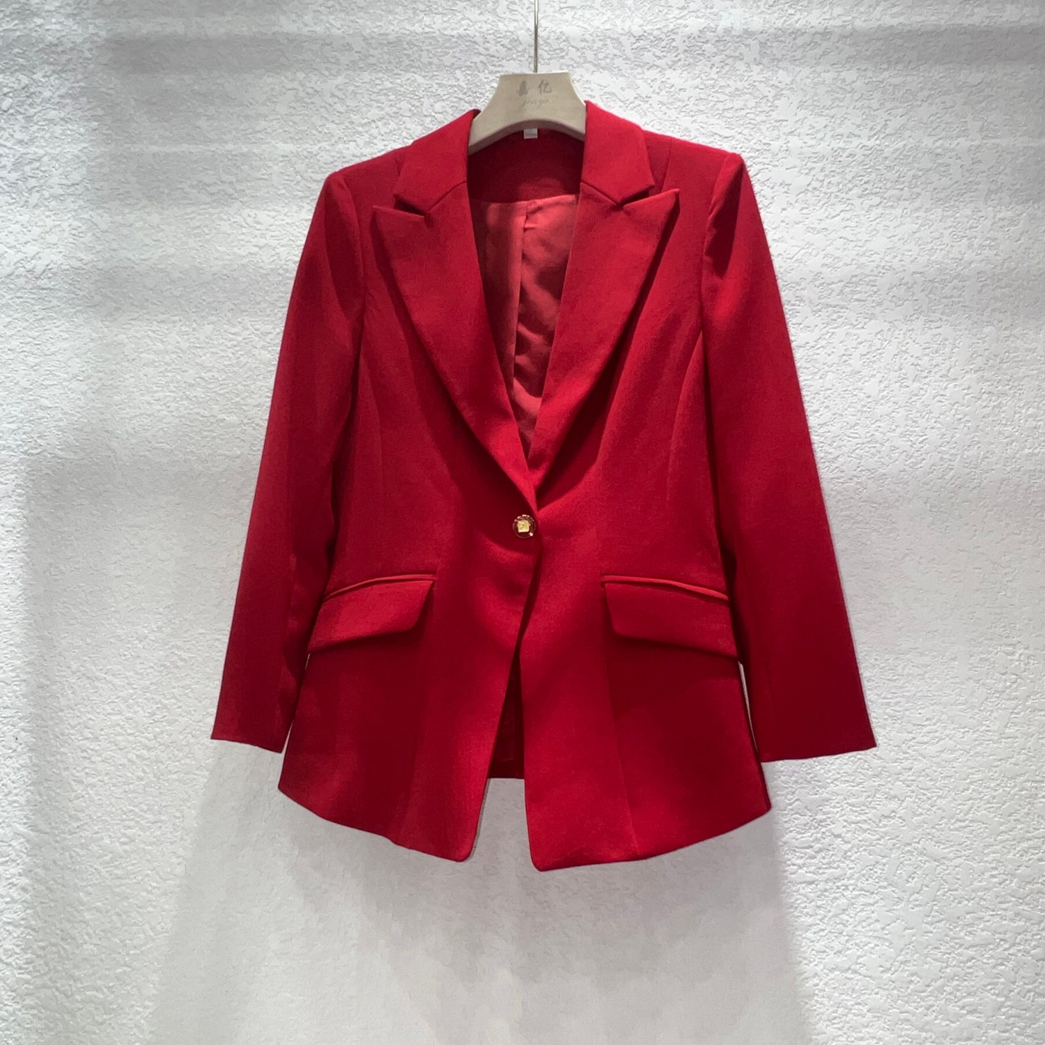 Formal Suits Red Single Breasted Blazer Pants Set Office Ladies Blazers Suit for Womentwo Piece Set Women Clothing