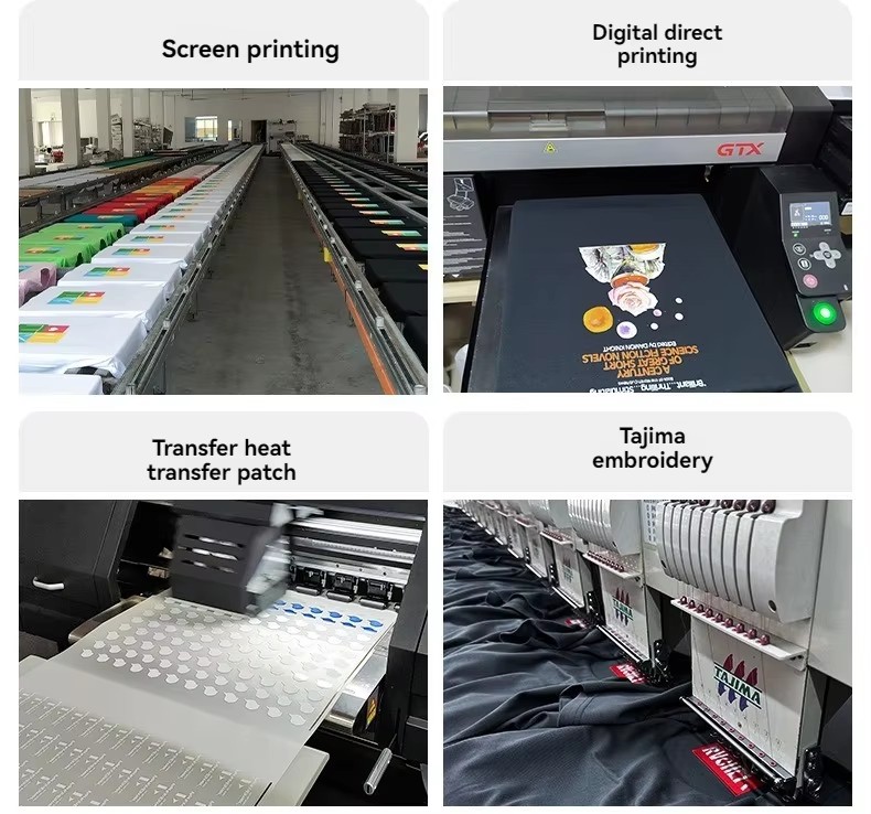 OEM ODM Custom Logo Plus Size Wholesale Blank Men's 100% Cotton Silk Screen Printed Solid Formal O-Neck Short Sleeve XL-6XL