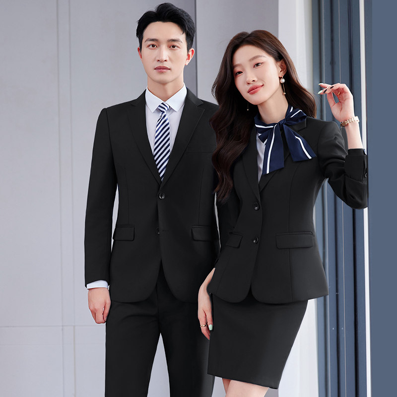 Good Quality Factory Directly Men Women Suit Office Uniform Business Office Dress Suit Uniform