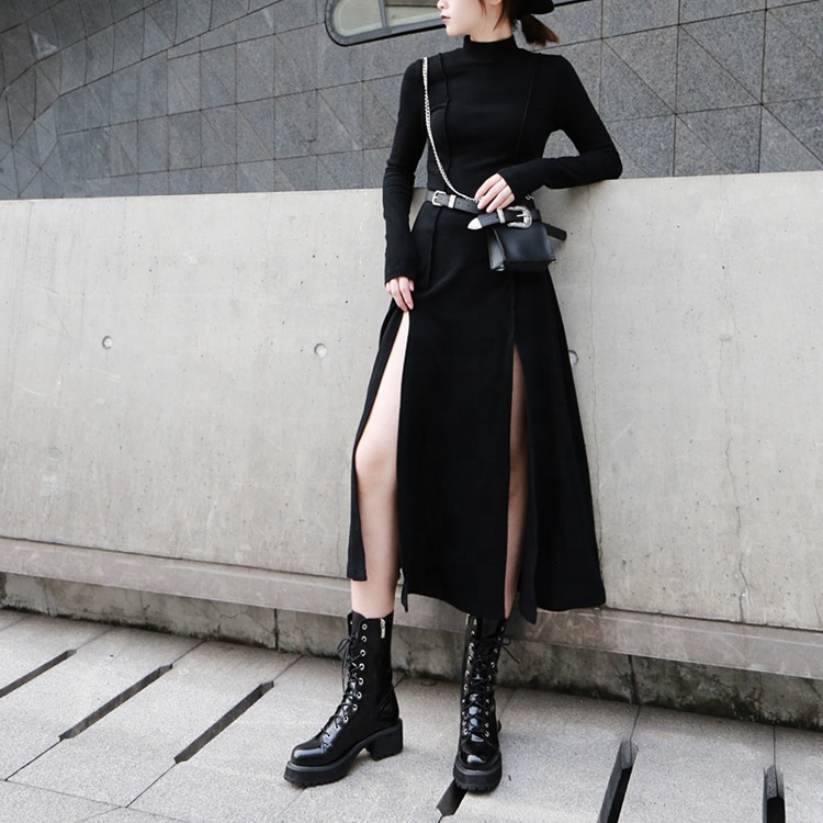 Irregular Shirt Dress Women Long Sleeve Casual Style for Autumn and Winter Formal Summer Season,autumn Fit and Flare Cotton