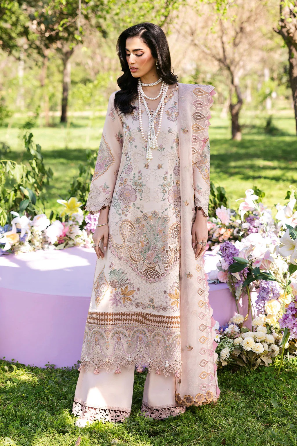 Wonderful Colour 3 Piece Party Dress Lawn Amazing Hot Selling Pakistan Ladies Suit Indian Summer &amp; Winter Ware
