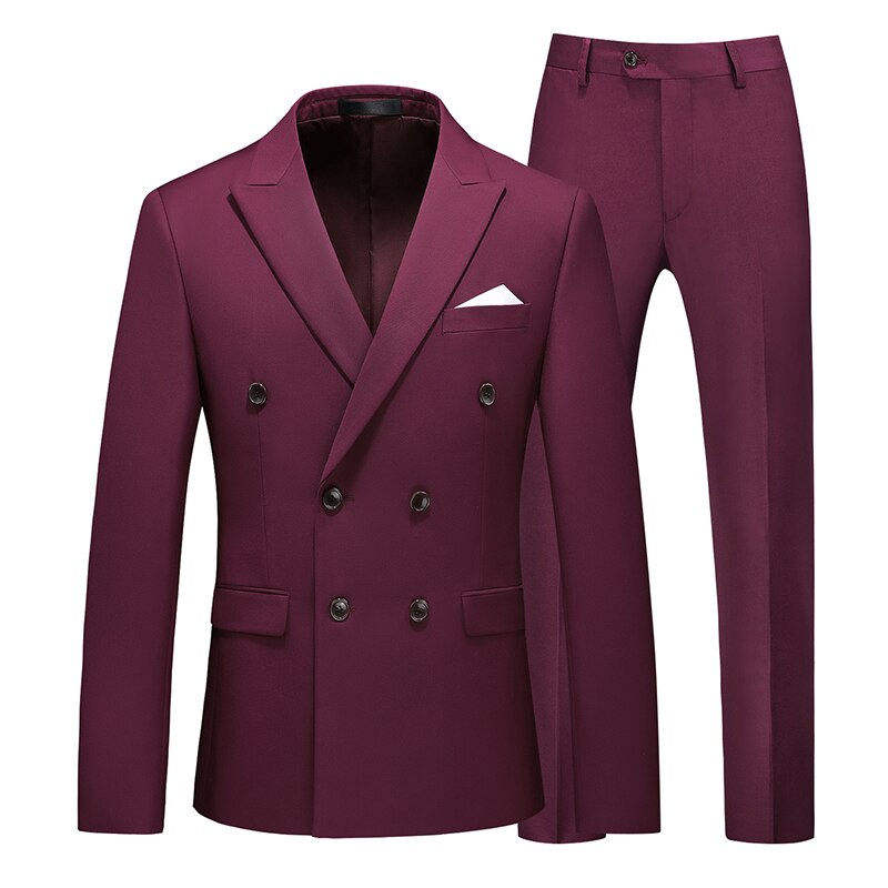 2023 New Fashion Custom Pants Custom Design Best Quality Business Men Suits With Pants Formal Business Dress Men Suit