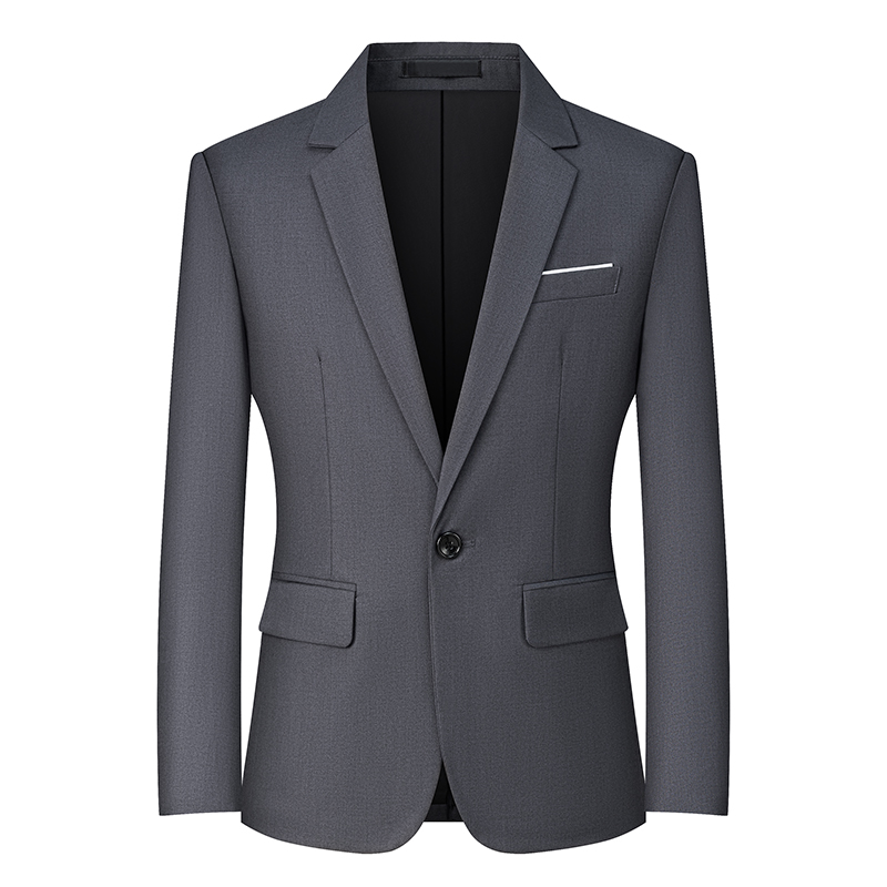 New Business Classic Men Casual Formal Clothing Solid Color Customization Wedding Slim Fit Formal Suit Jacket Men's Suits Blazer