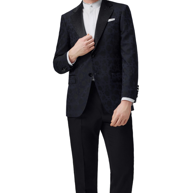 Linen Bespoke Men Suit Detail 4
