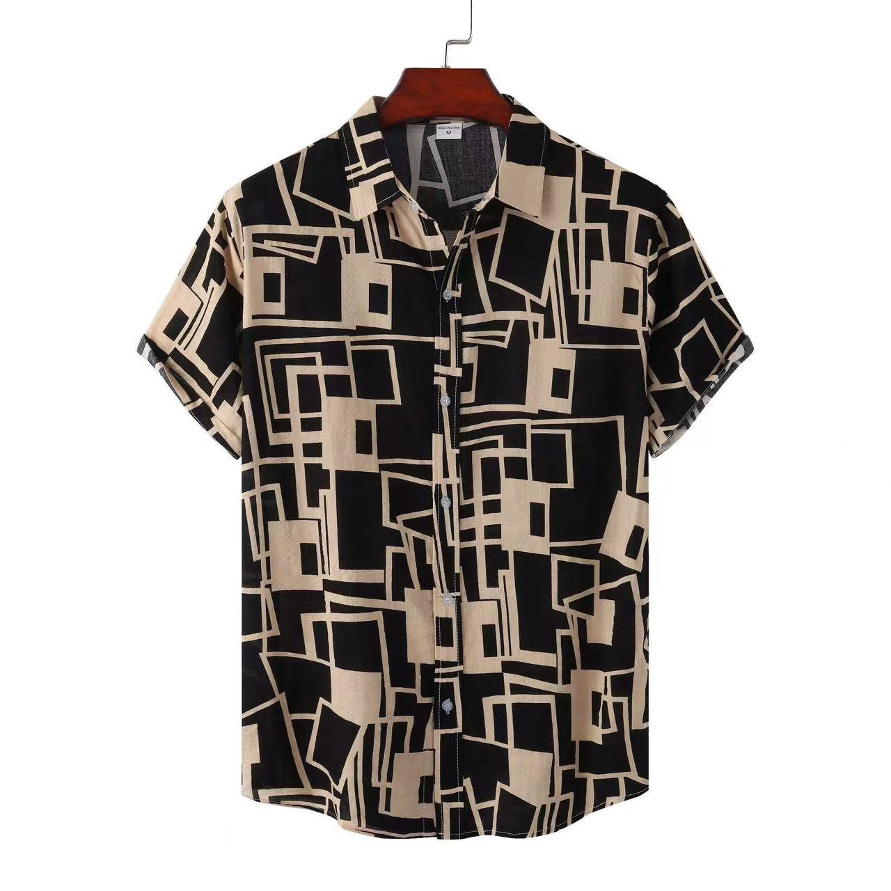 Men's Slim Fit Black Dress Shirt Long Sleeve Wrinkle Resistant Breathable Cotton Blend Casual Top For Business Office Spring