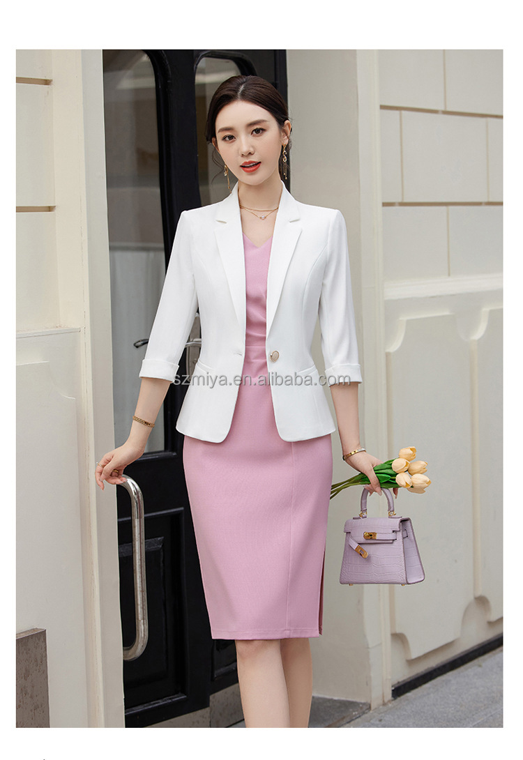 Formal Women Suit Dress Detail 8