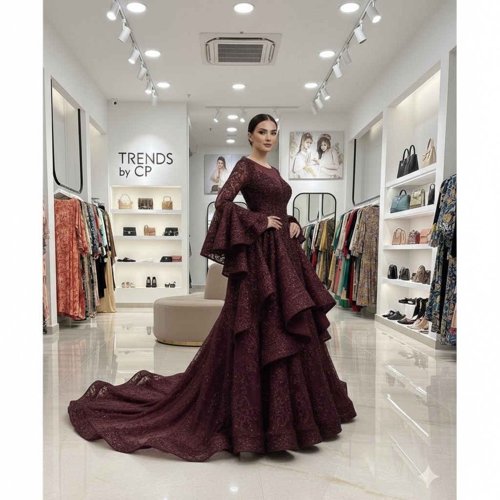 2025 Wholesale Modest Elegant Purple Evening Gown Spaghetti Strap Intricate Beading Sequins TREND CP Luxury Formal Floor-Length