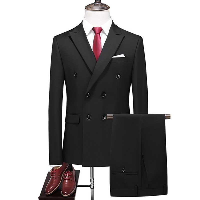 Hot Sale High Quality Men's 3-Piece Tuxedo Wedding Safari Suit with Button Fly Closure for Business Office