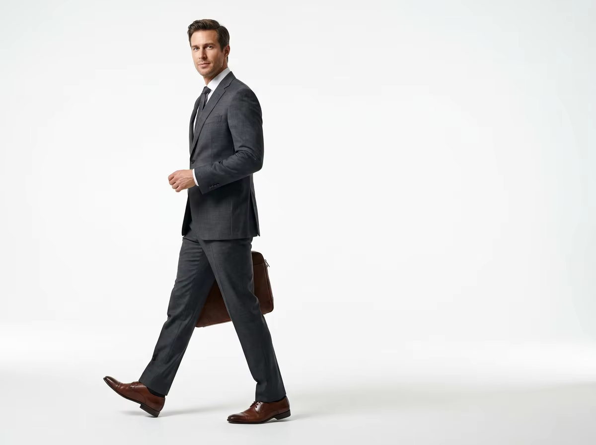Breathable Business Suit | Men's Minimalist Elastic Anti-Wrinkle Wear-Resistant Formal Executive Suit