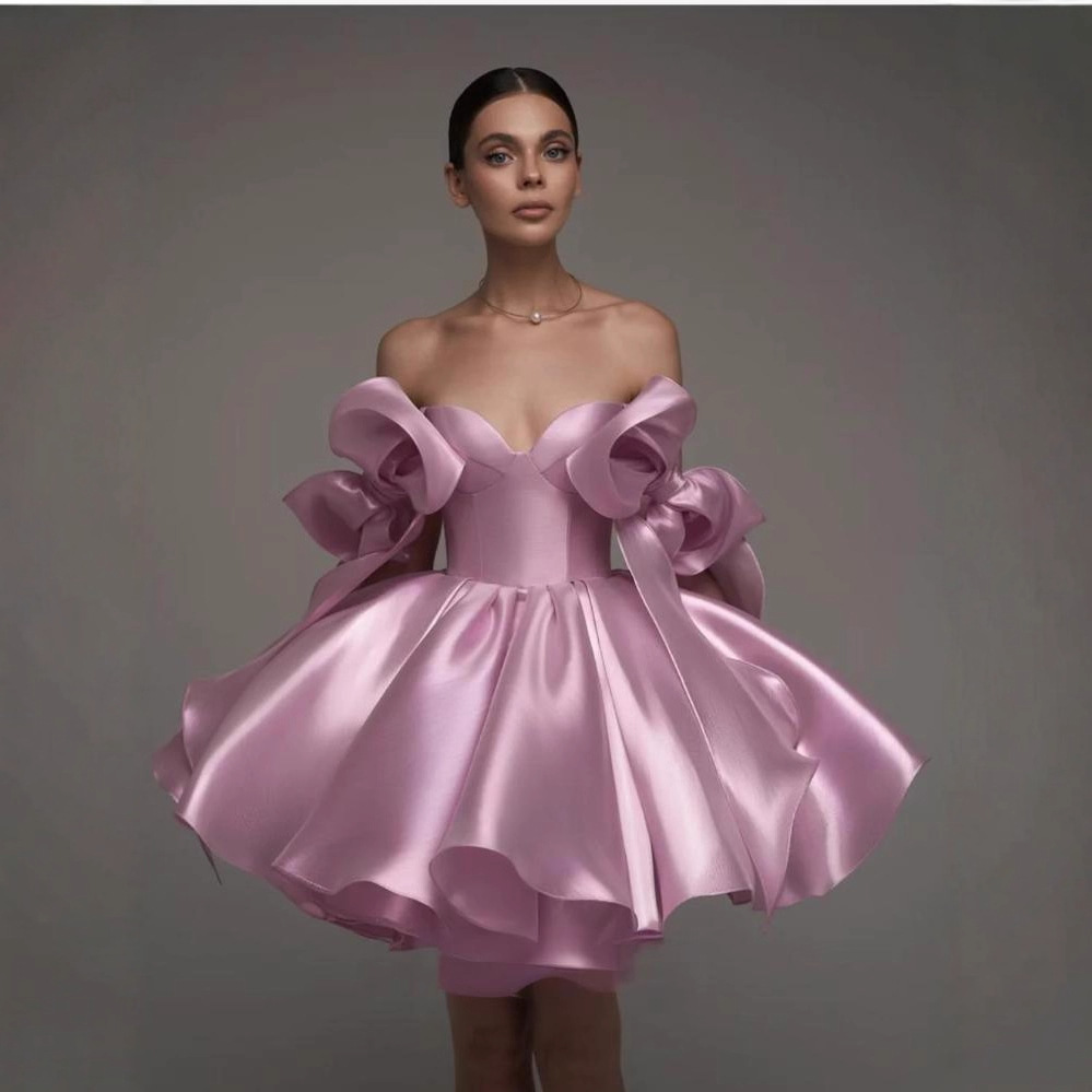 Elegant Bowknot Design Halter-style Dress for Birthday Party, Petite and Elegant Formal Dress.