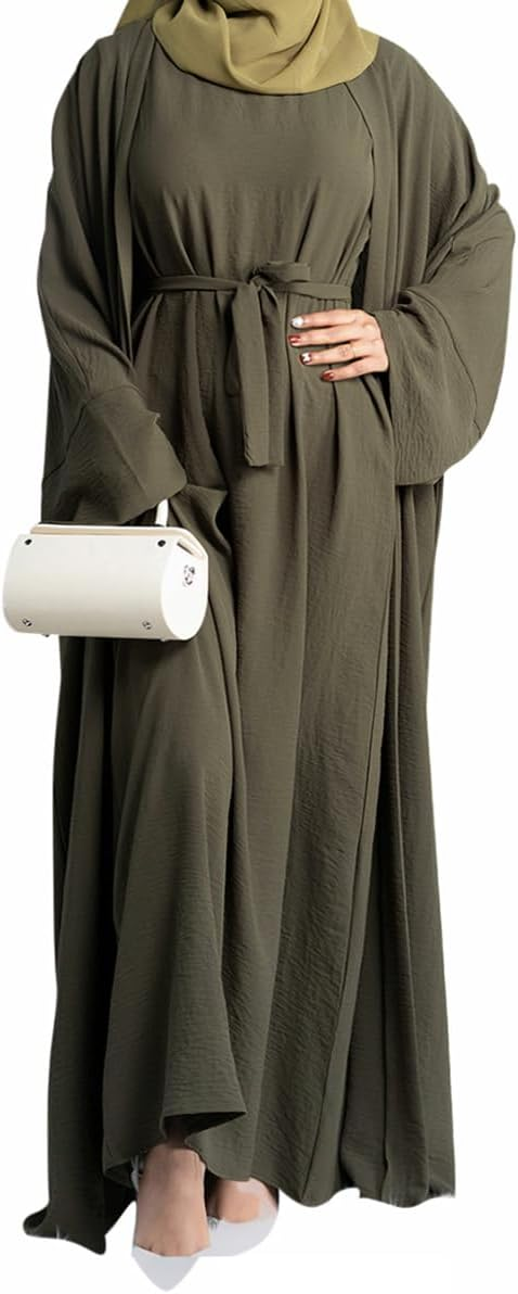 Modest Embroidery Regular Sleeve Eco-Friendly Ball Gown Silhouette Luxury Muslim Women's Abaya Dress OEM/ODM Service Chapel