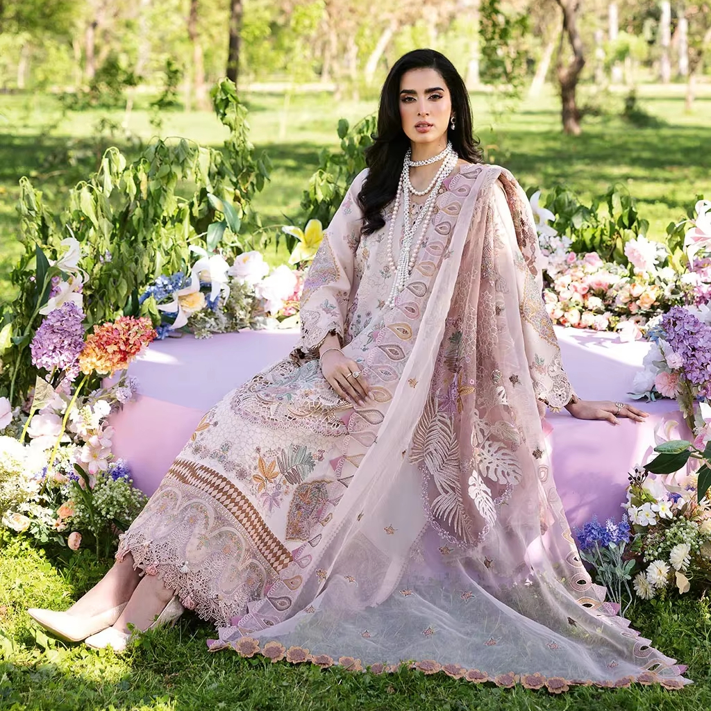 Wonderful Colour 3 Piece Party Dress Lawn Amazing Hot Selling Pakistan Ladies Suit Indian Summer &amp; Winter Ware