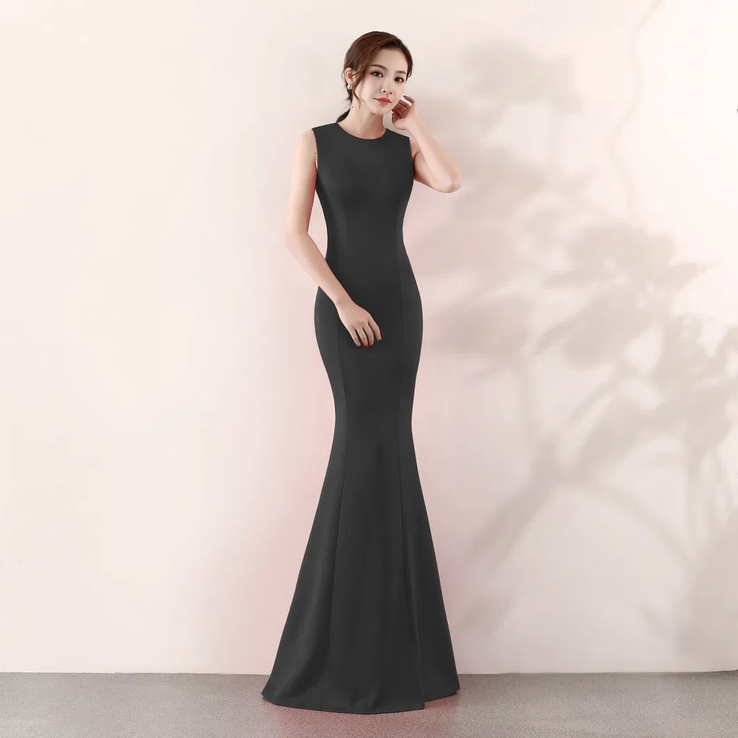 Long Sequin Gown Front View