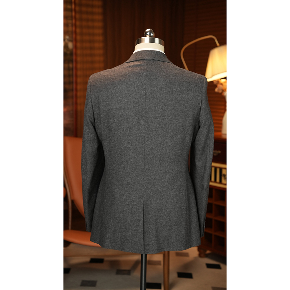Coat Suit Set 2024-15 Clike Business Formal Wedding Party Wedding 2 or 3 Piece Slim Fit Black Pants Coat Suit Set for Men