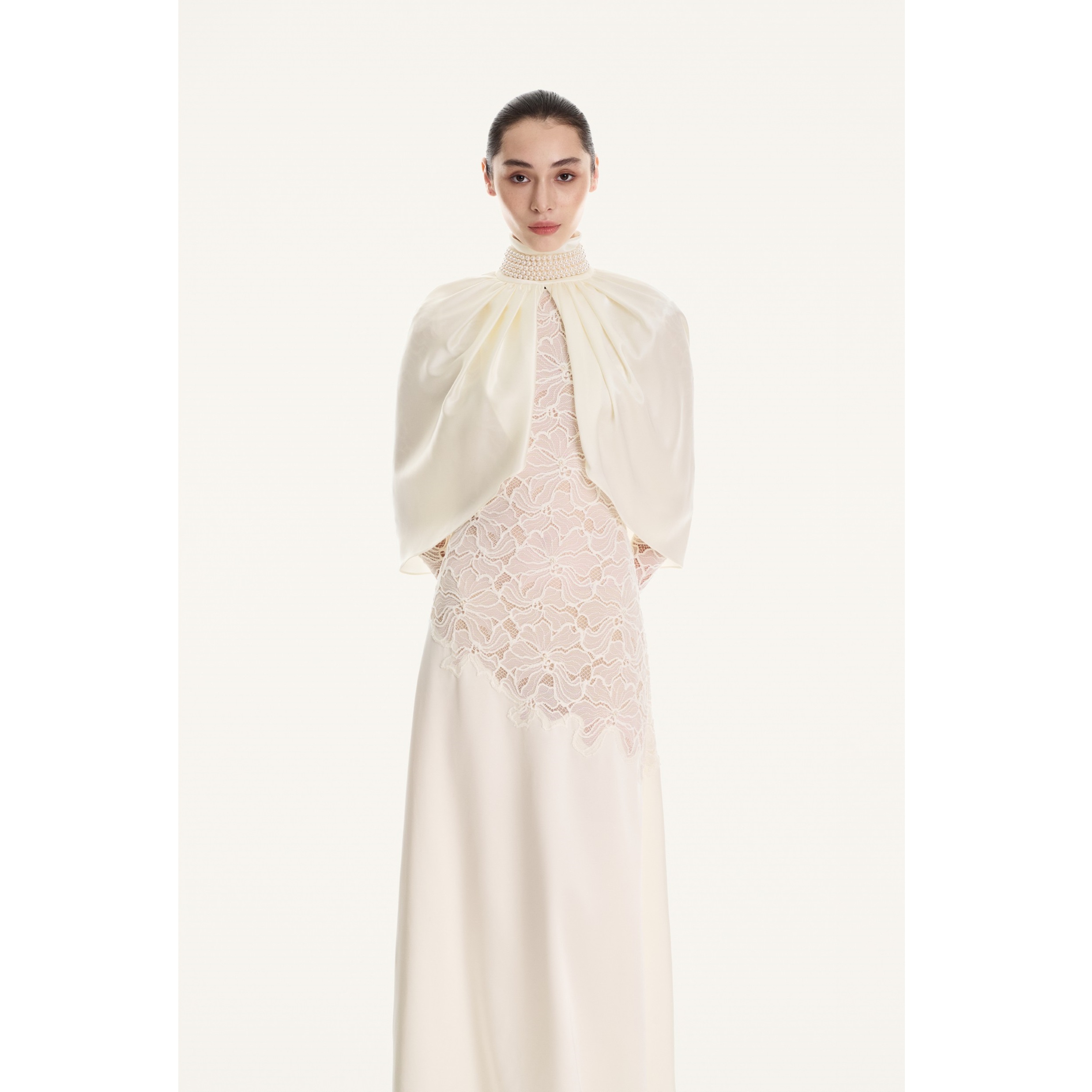 New Collection Elegant Dresses For Women ODM LONG DRESS Floor-length A-line Regular V-neck Short Sleeve Elegant Evening Dress