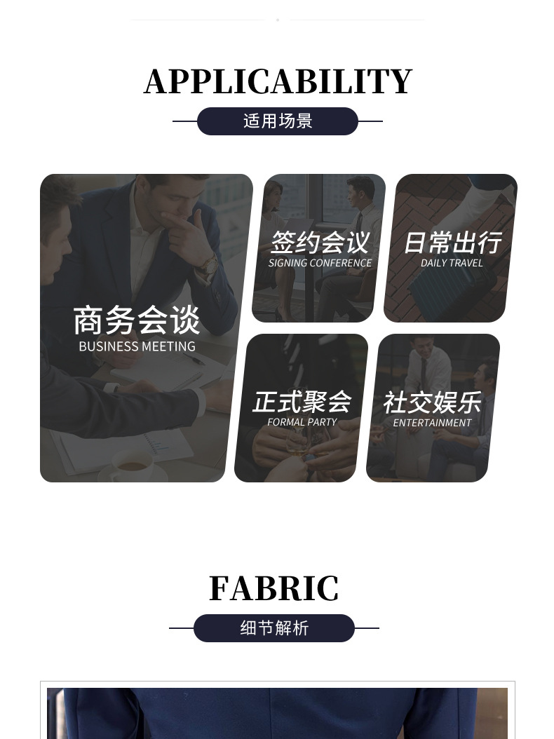 Men's Casual Suit Presentation 8