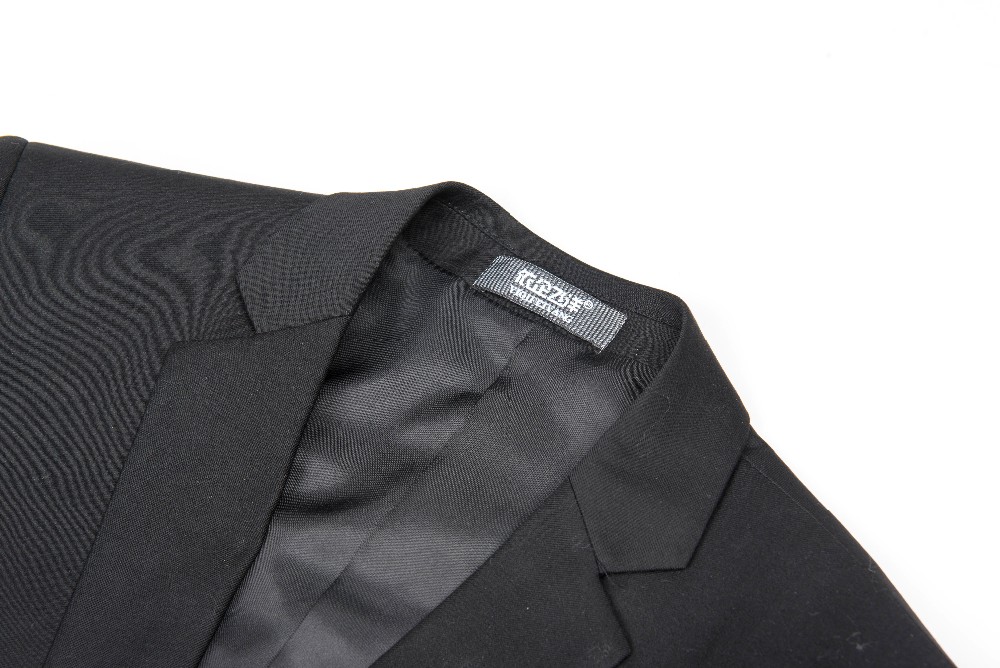Men's Formal Business Suit 2-Piece Set with Zipper Fly Pant Closure Breathable-Factory Wholesale