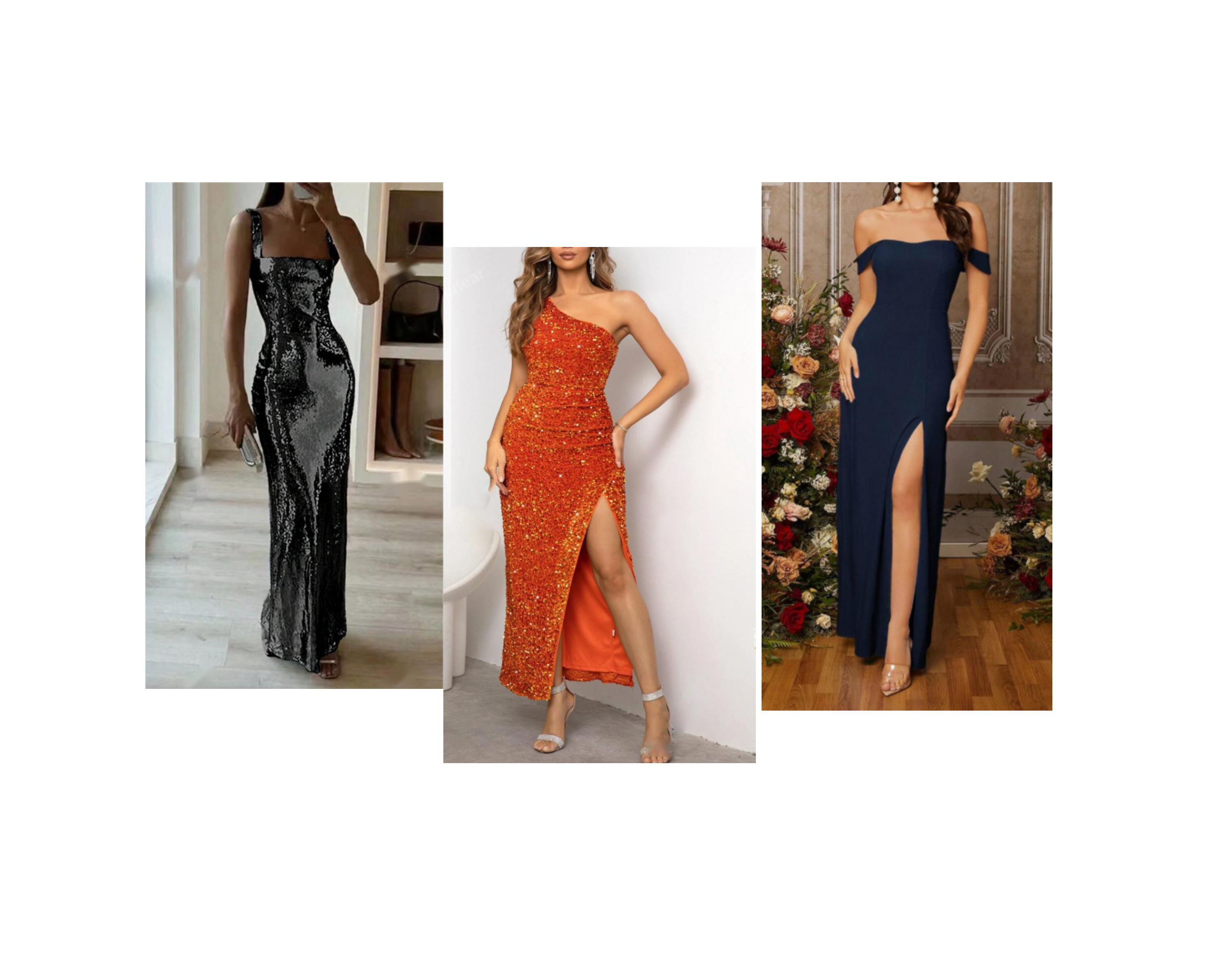 Elegant Black Ball Gown for Prom Parties 2025 Collection Elegant Apparel Stock