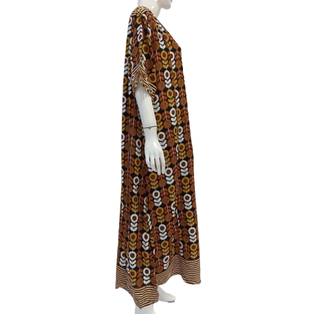 Women's Modest Rayon Abaya Dress Asymmetrical Silhouette Evening/Formal Simple Comfortable Daily Activities