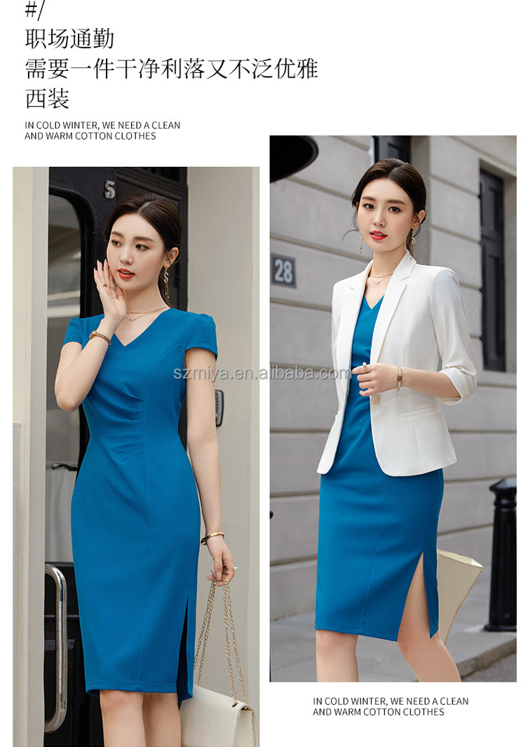 Formal Women Suit Dress Detail 9