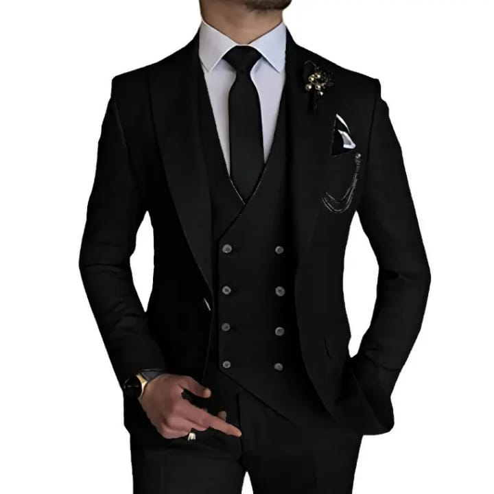 Men's Customized Color Plus Size Tuxedo Wedding Suit Latest Design Made in Pakistan
